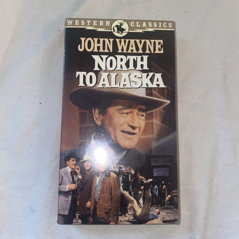 sealed john wayne vhs North to Alaska Western Fox Ernie Kovacs 1992 New